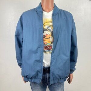 Men’s VTG RC Robert Comstock Expedition Members Only Jacket Coat Size XXL Blue